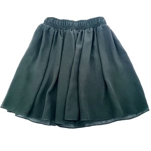 American Apparel Army Green Chiffon Skirt